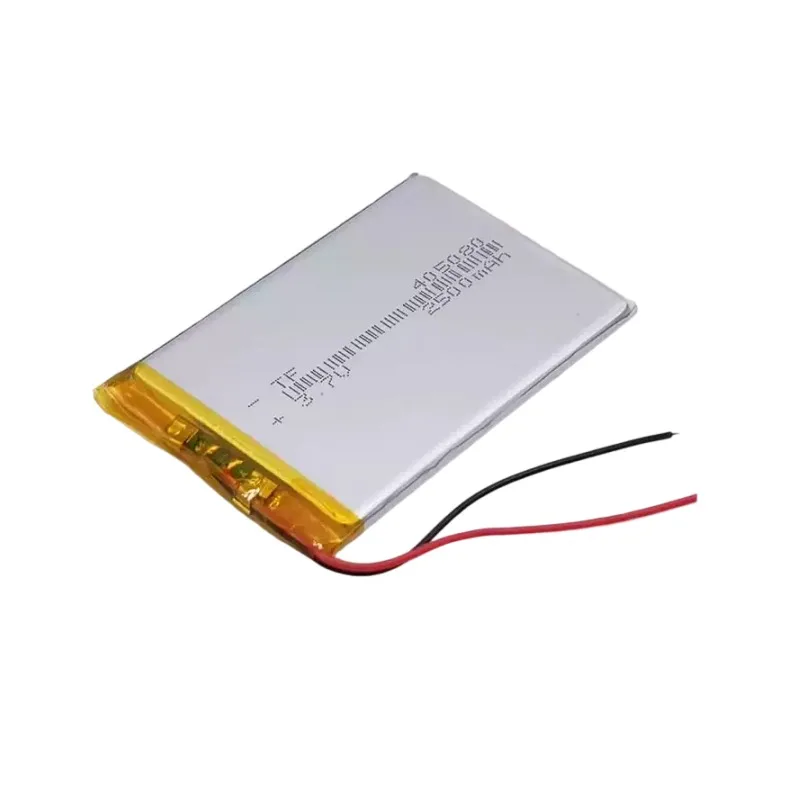 Replacement battery 3.7V 405080 polymer lithium battery 2500MAH walkie-talkie engineering rangefinder video machine