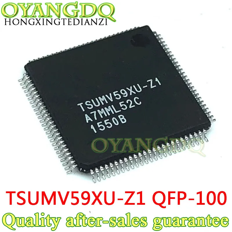 (1-2PCS)100% New TSUMV59XU-Z1 TSUMV59XU Z1 QFP-100 Chipset.