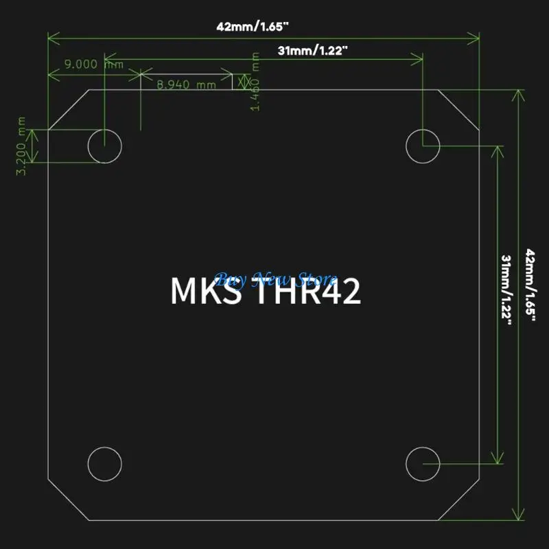 20CE Printer Motherboard Expansion Board-Klipper MKS + THR36 / THR3642 CAN Control Board MCU Adopts RP2040