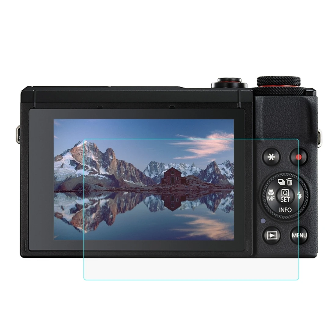 

For Canon G7X3 850D M200 Tempered Glass Screen Protector LCD Protective Film 9H Hardness HD Clear Anti-Scratch Camera Protective