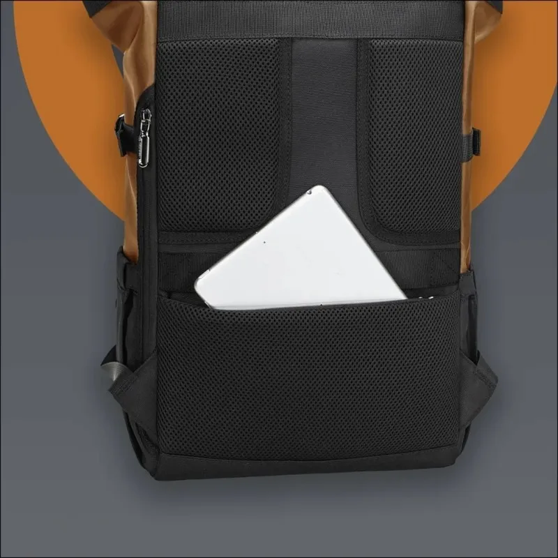ABRT-Adjustable Rolltop Backpack-19 To 24L Capacity-Waterproof Design, Fits 15.6