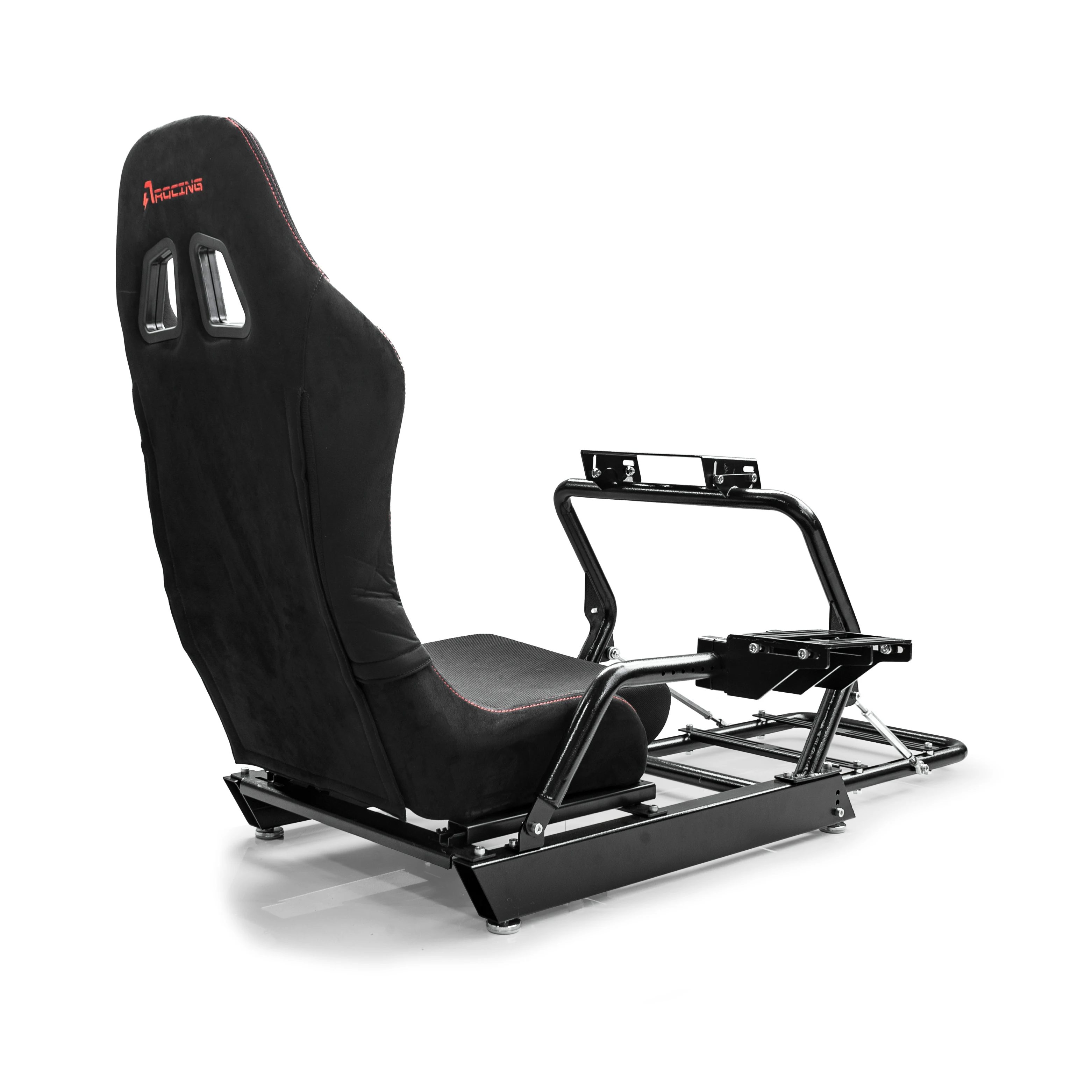 AZRACING INSPIRE Sim Racing Cockpit Standard Seat Version - 7 Years of Sim Racing Expertise, Heavy-Duty High-Carbon Steel Frame, view 2