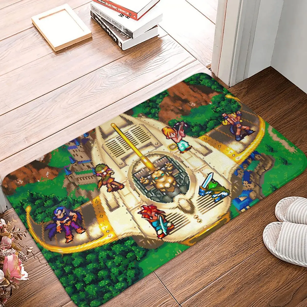 Chrono Trigger Epoch Game Bedroom Mat Rug Home Doormat Kitchen Carpet Decor