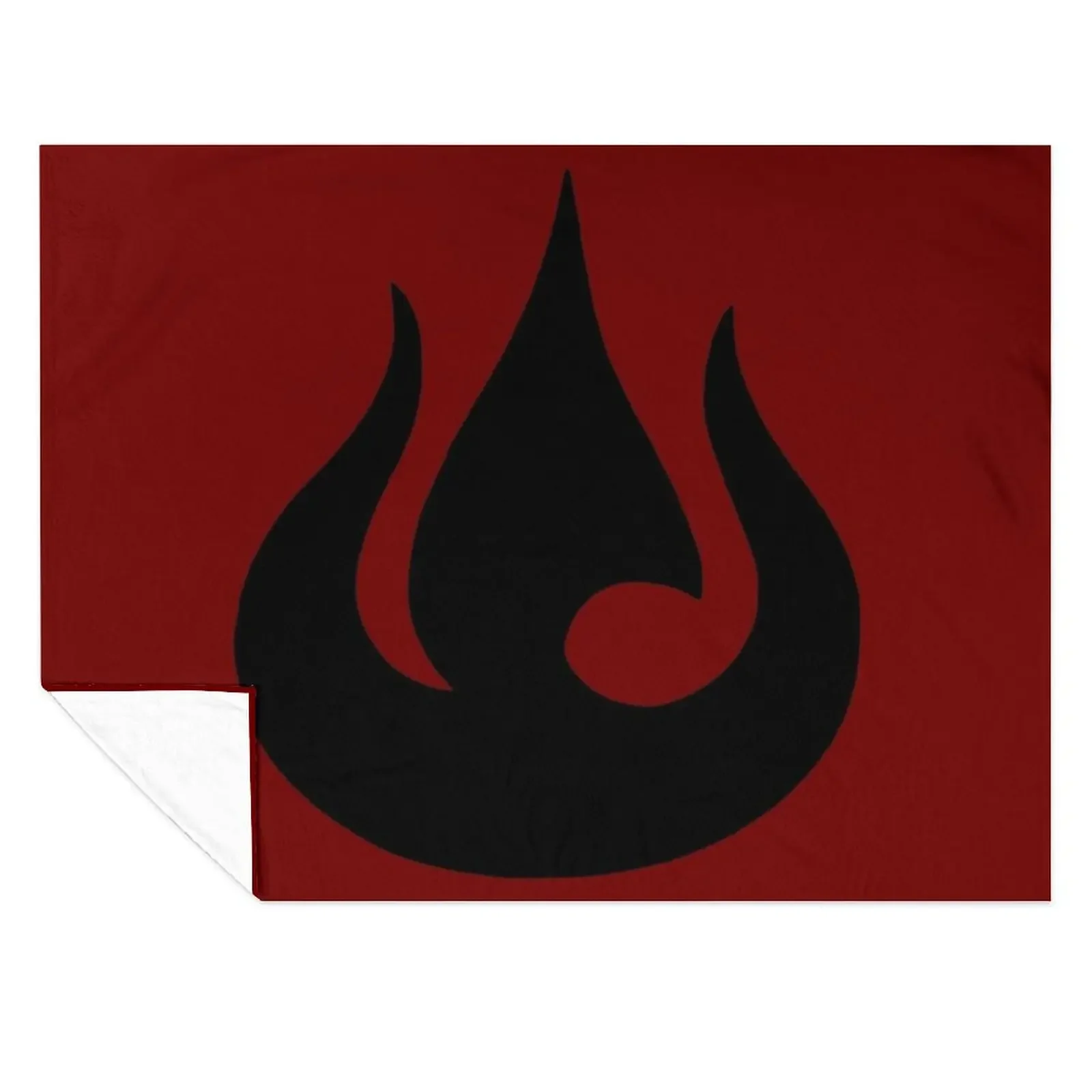 

Fire Nation Royal Banner Throw Blanket Quilt Polar halloween Loose Blankets