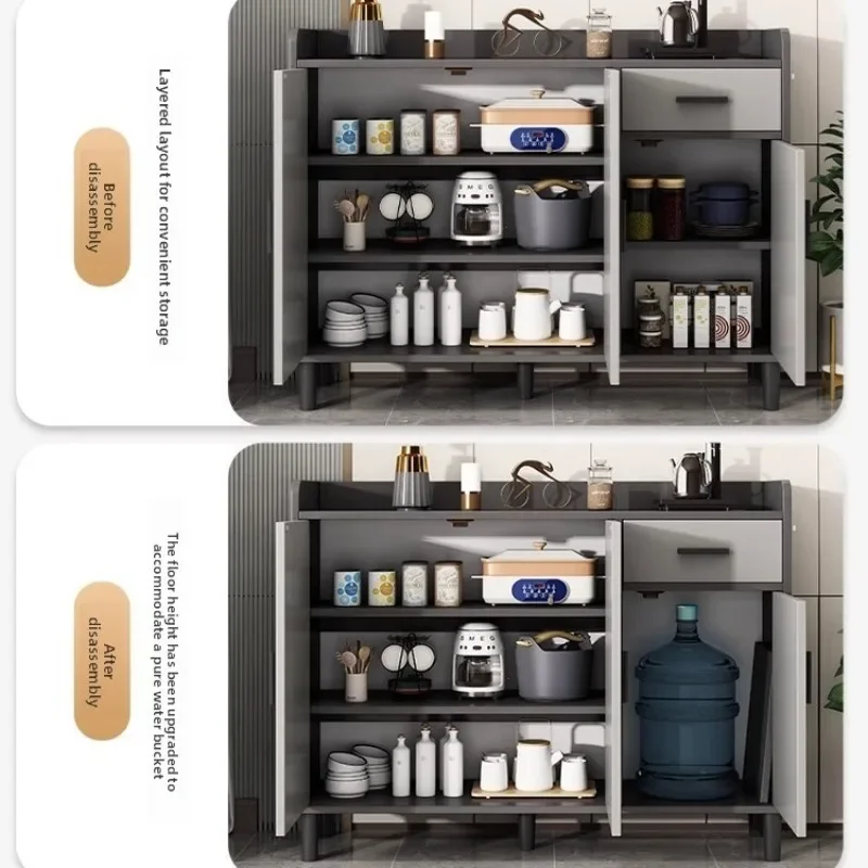 Factory Direct Modern Minimalist Sideboard Wine Cabinet Tea Service Kitchen Storage Living Room Cabinet Storage Cabinet