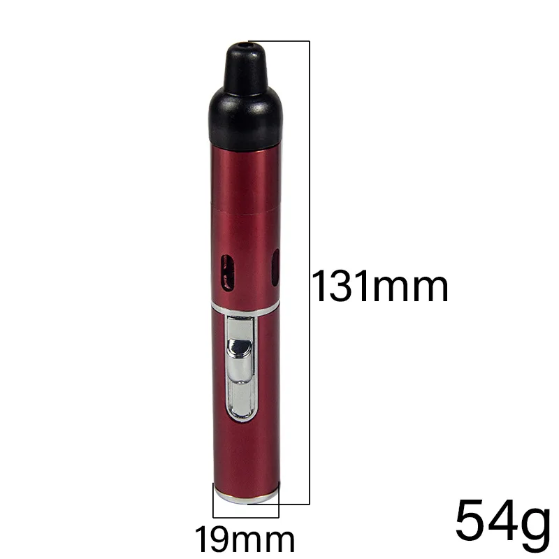 Windproof Portable Multifunctional Aromatherapy Lighter with Metal Integrated Tube and Detachable Inflatable Lighter As A Gift