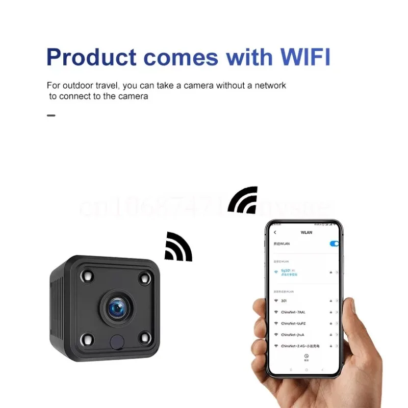 Mini Wifi Camera To Watch with Mobile Secret Ultra Small High Quality Microcamera Full Hd 1080p Portable Sports Miniature Cam