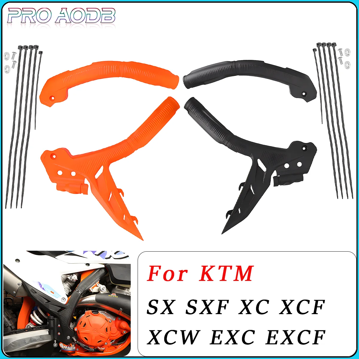 

Motorcycle Accessories Frame Guard Cover Protector for KTM XC SX XCF SXF 125 250 300 350 400 450 2024 EXC EXCF XCW 2024 EXC300