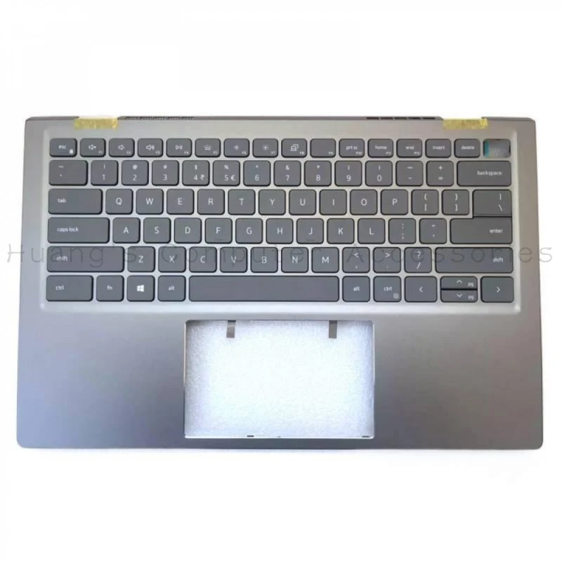 SS+New Original Palmrest Upper Case Assembly With US Intl Backlit Keyboard 0RVGKC For Dell Inspiron 5410 5415 Laptop