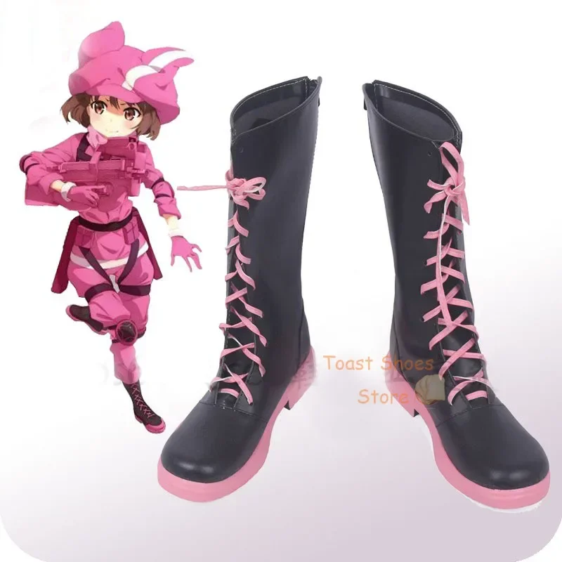 

Аниме Sword Art Online Kohiruimaki Karen, ботинки для косплея, комиксы, игры для Con, костюм для косплея на Хэллоуин, реквизит, сексуальный стиль
