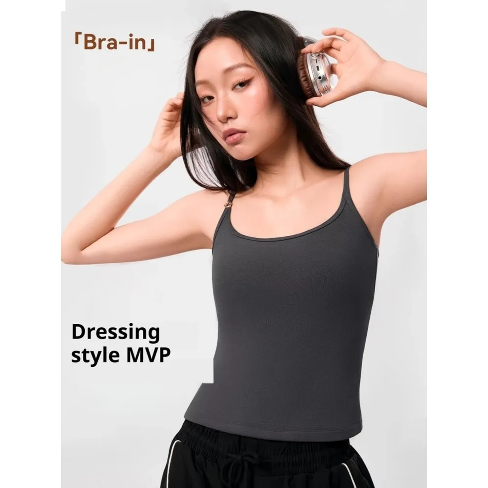 Jane's Long Style Plus Size Sport Bra with Removable Pads - Perfect as a Top