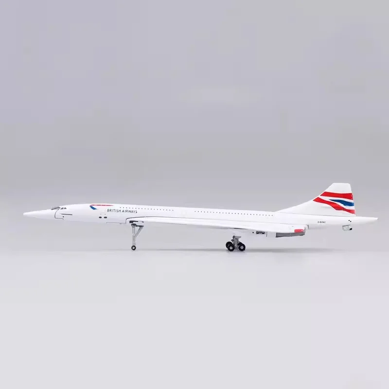 1:400 Scale 14cm Model Alloy Concorde Air British /France Airplane 1976-2003 Airline Display Toys Model Collection Gifts Fans