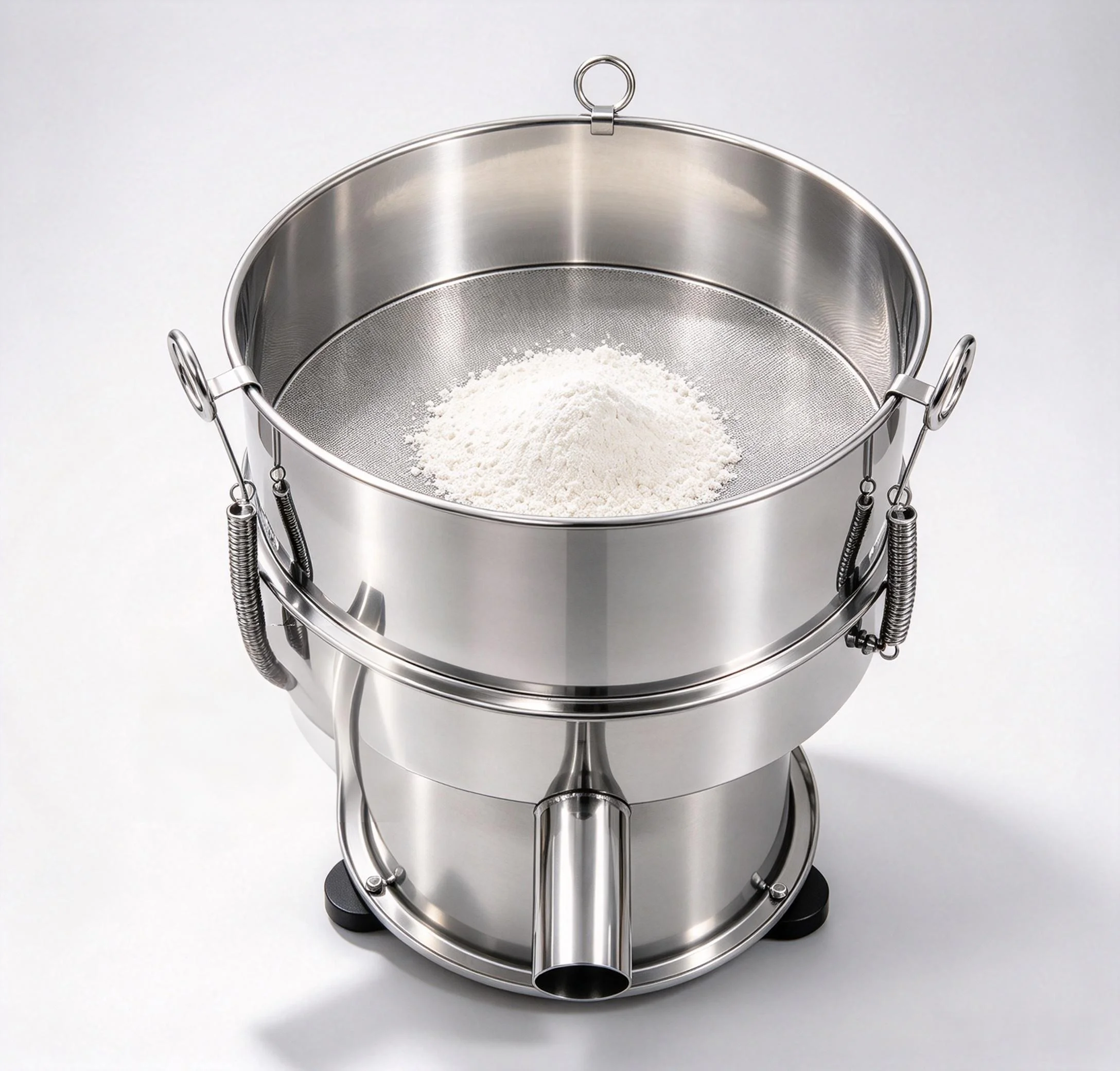 30cm Electric Vibrating Screen, Fully Automatic Powder Sifter Machine for Food & Chemical Powder Sieving