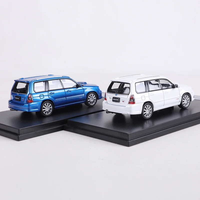 Fiberrun 1:64 Forester SG9 Blue/White Alloy Model Car - AliExpress 26