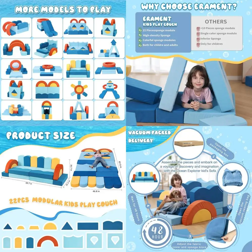 

Детский диван-кровать в морском стиле: мебель для игровой комнаты, способствующая развитию творческих способностей