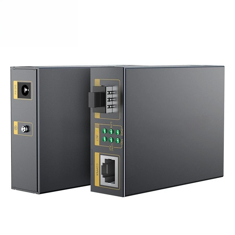 

10 Gigabit fiber optic transceiver SFP + photoelectric converter, carrier grade without optical module, a pair of 80km