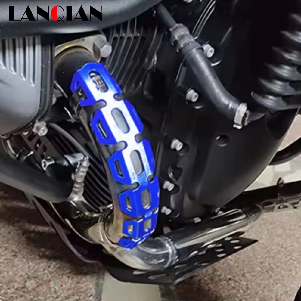 

Motorcycle Accessories Exhaust Pipe Protector For Yamaha XT1200 Z/XT1200 ZE Super Tenere 1200 2014-2022 Heat Shield Cover Guard