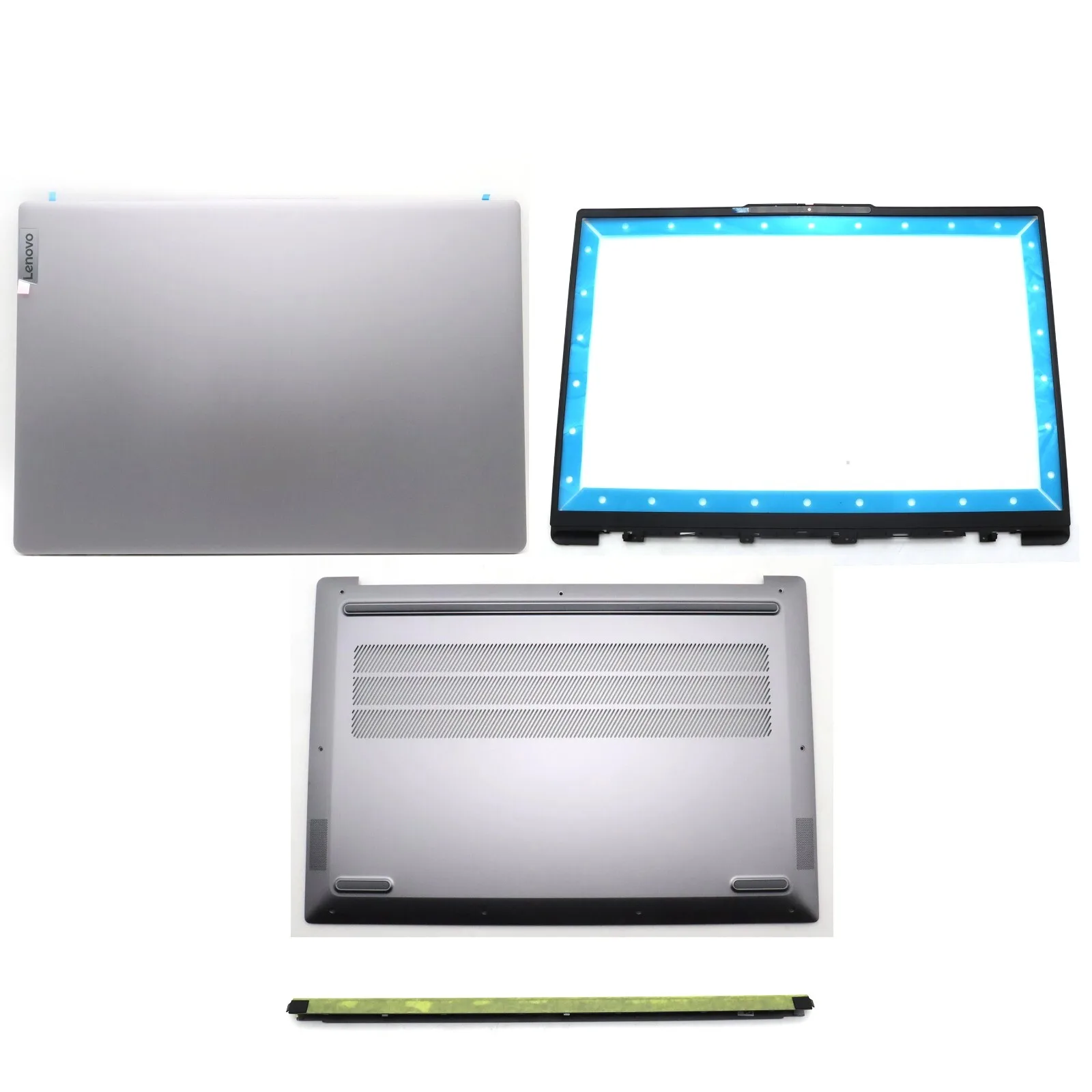 

New LCD back cover, bezel, bottom case for IdeaPad Pro 5 16ARP8 83AS 16IRH8 83AQ-