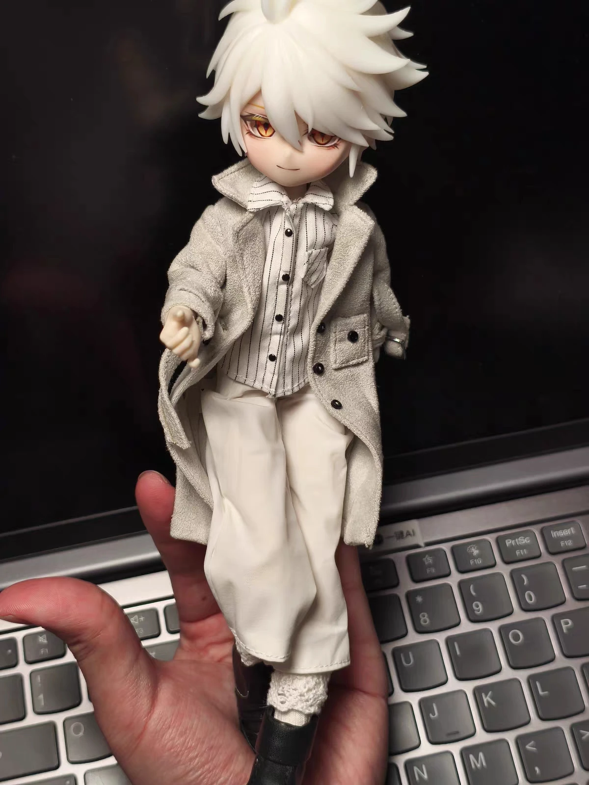 French Style Overcoat‌ For 1/12 SNAIL SHELL romankey figure figma shf TBL ANT Mecha Girl Azone 1/12 picco neemo Doll Clothes