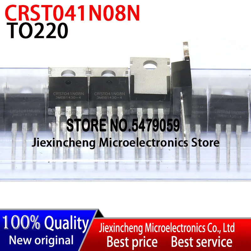 CRST041N08N CRST041N08 TO-220 85V/120A MOSFET nuevo original, 10 unidades