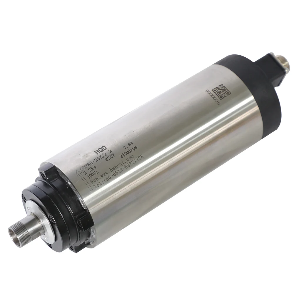 2.2KW ER16 24000rpm CNC Milling Machine Woodworking Tool Spindle for engraving GDF80-24Z/2.2