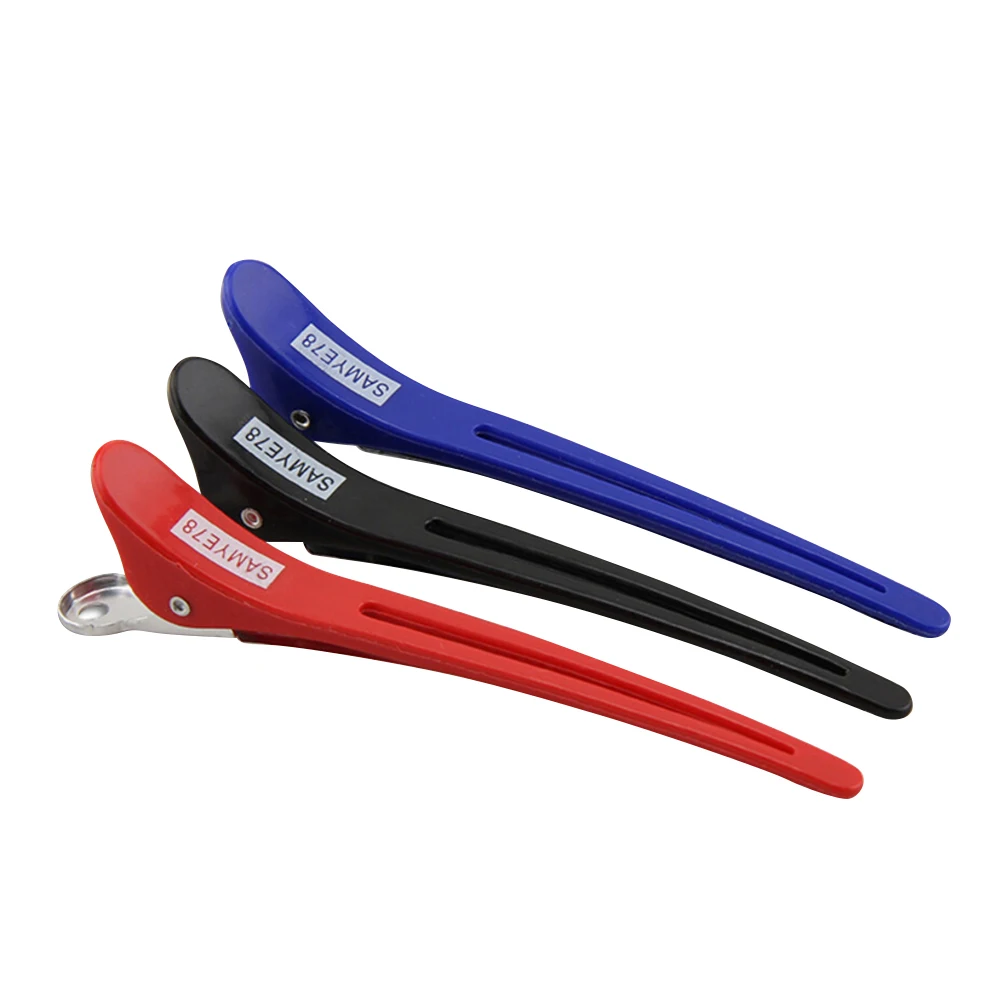 

12 Pcs Slip Shaping Clips Pro Hair Salon Clips High Temperature Salon Duck Mouth Teeth Hair For Women Girls Hairdresser