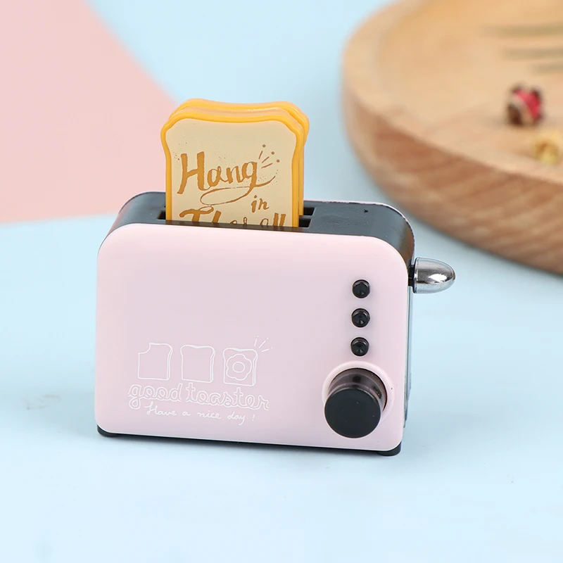 Mini decoración de casa de muñecas, cafetera de simulación, cafetera, cocina, modelo eléctrico, juguete de muñeca, 1:12