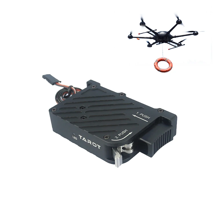 Foxtech Tarot 40kg PWM Control Payload Release and Drop Device Cargo Air Thrower sistema di caduta