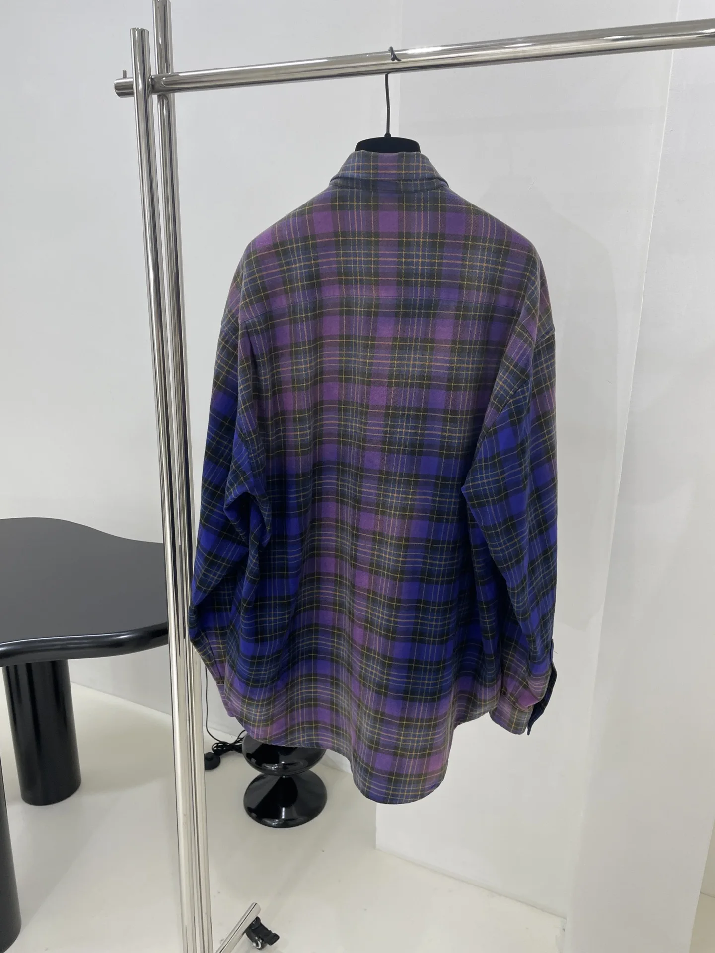 Women Plaid Loose Long Sleeve Shirt Flannel 2024 Autumn Winter New Unisex Casual Vintage Casual High Quality Blouse Luxury Tops