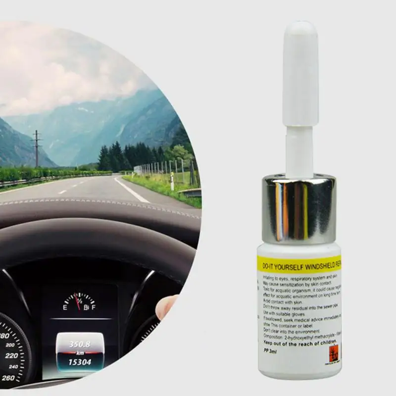 DIY Car Windshield Cracked Repair Tool Car Window Phone Screen Repair Kit Glass Curing Glue Auto Glass Scratch Crack Restore