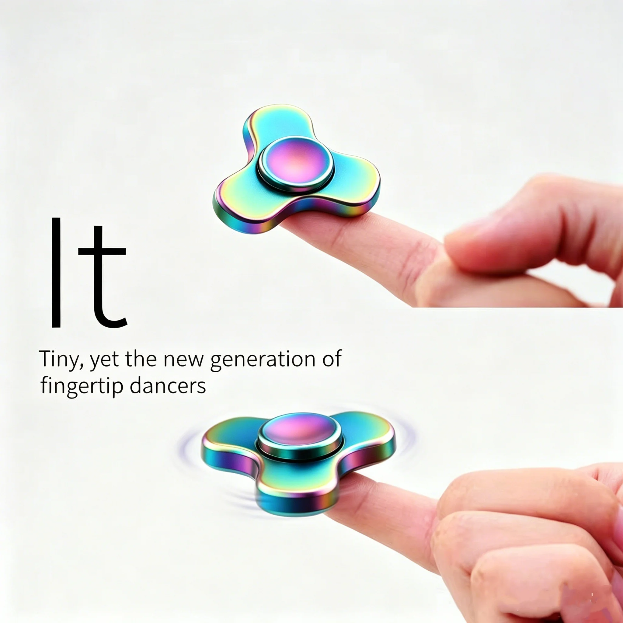 Fidget Spinner Alloy Gyroscope Spinning Top Toys Mini Fun Anti Stress ADHD EDC Hand Birthday Party Reward Bag Filler Users Gifts