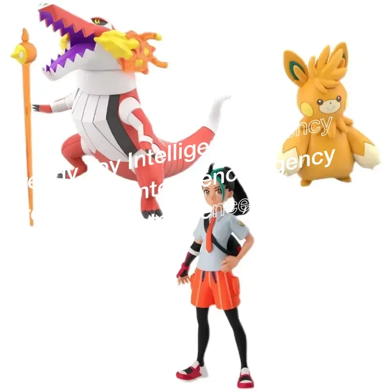 for Bandai Scale World Kanto Region Dr Daming Blaine Rapidash Magmar Charizard Blastoise Venusaur Action Figure view 3
