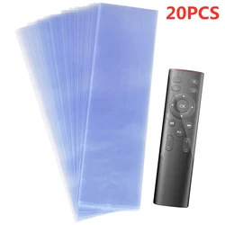 5/10/20PCS Transparent Heat Shrink Film TV/ Air Condition Remote Control Cover for Xiaomi Samsung Universal Protective Bag Case