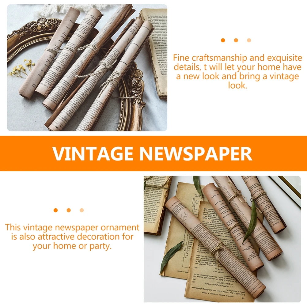 

Vintage Newspaper for Photography Photo Shoot Home Vintage Newspaper Decor Backgrounds Artistic Portraits Decorations