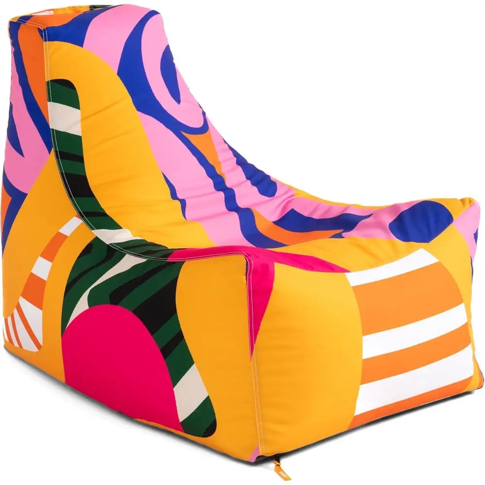 

Multicolor Outdoor Bean Bag Chair for Patio, Zuri Style