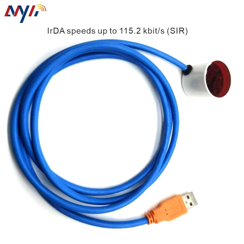 USB to  IrDA Infrared transceiver FT232 Optical Probe SIR  up to 115.2 kbit/s  IrPhy 1.0 TFDU4301 Infrared Reading