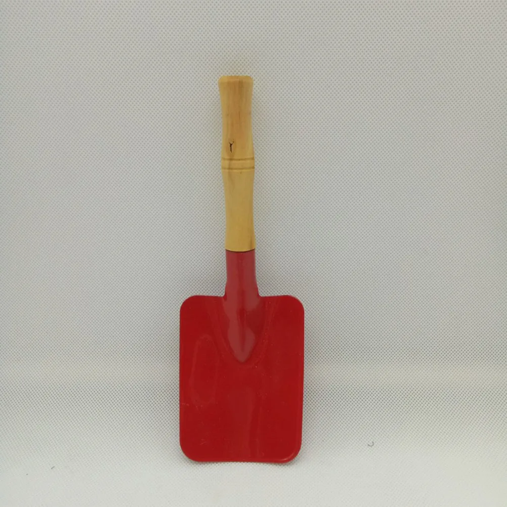 

3pcs Kids Gardening Tools Set Bright Colored Safe Bamboo Handles Shovel Rake Trowel Sand Beach Play Outdoor Learning
