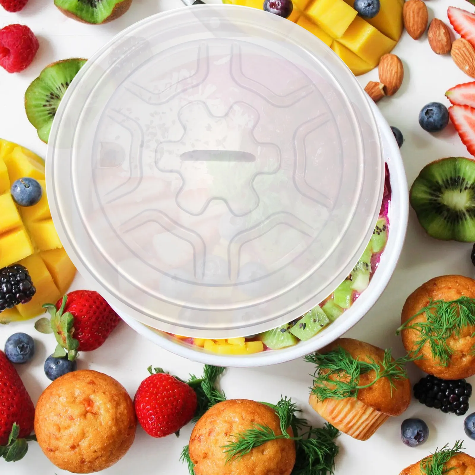 

Silicone Food Cover Sealing Lids Microwave Plate Covers Anti-Overflow Fresh Preservation Covers For Bowls Pans Kitchen