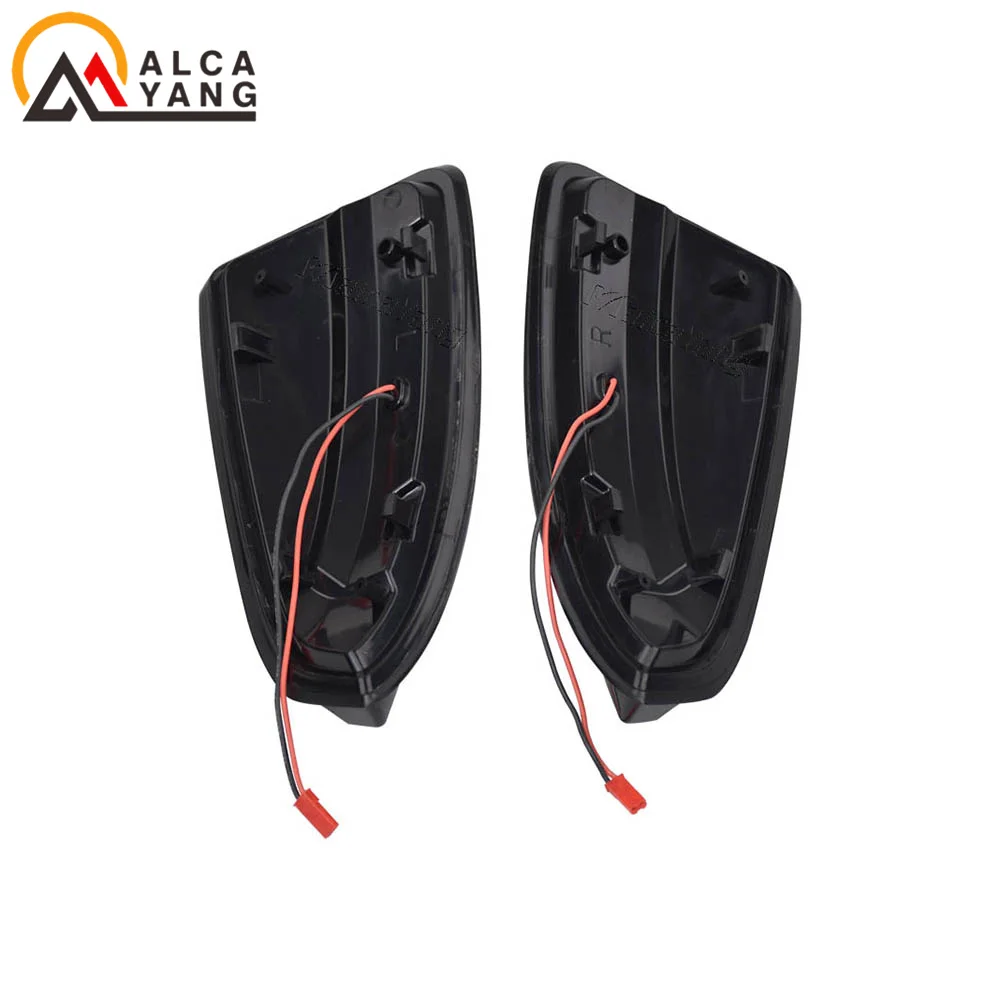 2PCS Blinker Licht Seite Spiegel Anzeige Blinker Für Mercedes Benz C Klasse W204 S204 Viano Vito W639 ML w164 Weiße LED DRL – Detail 9