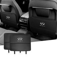 Car Interior Seat Back Protection Mat Prevent Dirty Anti Kick Pads For Infiniti G35 G37 Q50 G20 QX50 QX55 QX60 QX80 Q60 FX35 Q30