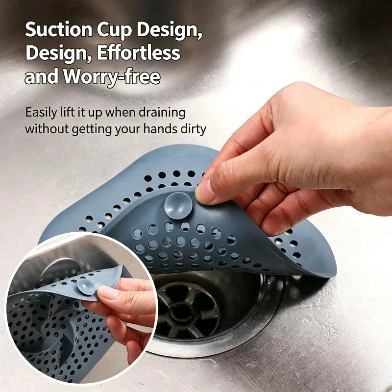 2/4 P cs Floor Drain Cover Anti Odor Pad Kitchen Deodorization Bathroom Soft Rubber Sewer Sealing Anti Backflow Odor Device