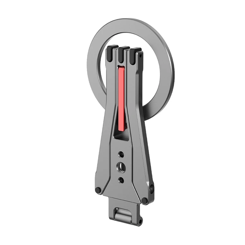 Trípode magnético inteligente con mango de zapata fría montado en valla, trípode para teléfono Magsafe, Iphone, Android, soporte de escritorio