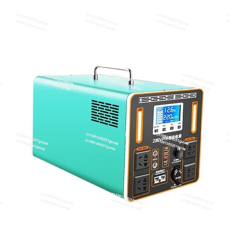 Large-capacity self-driving travel mobile power supply portable live broadcast outdoor power outage battery 220V emergency