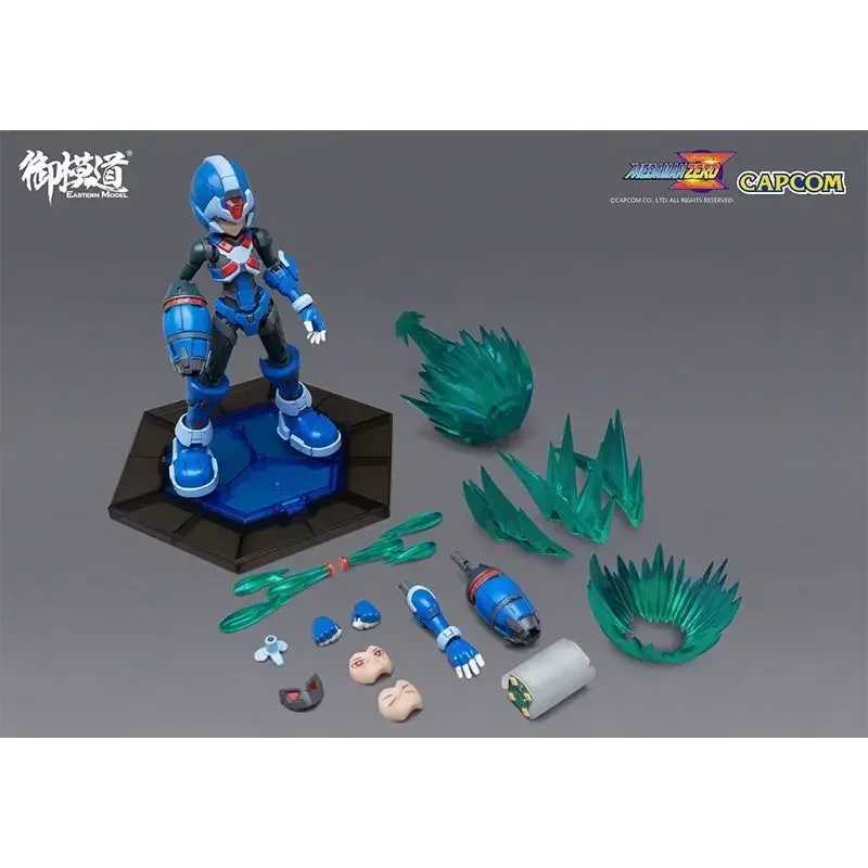 E-Model Megaman Zero Anime Figure Zero Copy X Action Figures Moveable Joint Children Toy Collectible Decoration Birthday Gifts