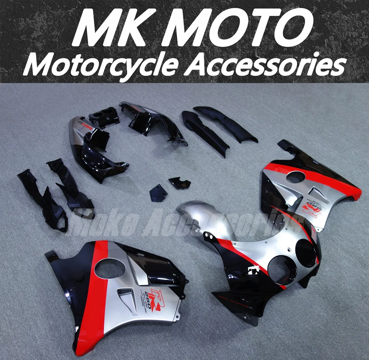 Motorcycle Fairings Kit Fit For Cbr250rr Mc22 1990 1991 1992 1993 1994-1999 Bodywork Set High Quality ABS Injection Black Red