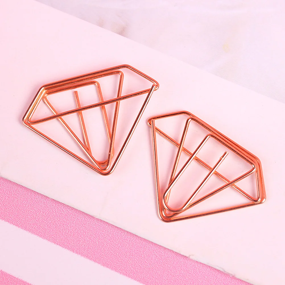 

20Pcs Paper Clips Creative Cartoon Shape Clips for Office School Bookmark Notebook Calendar Scrapbook Paper Pin