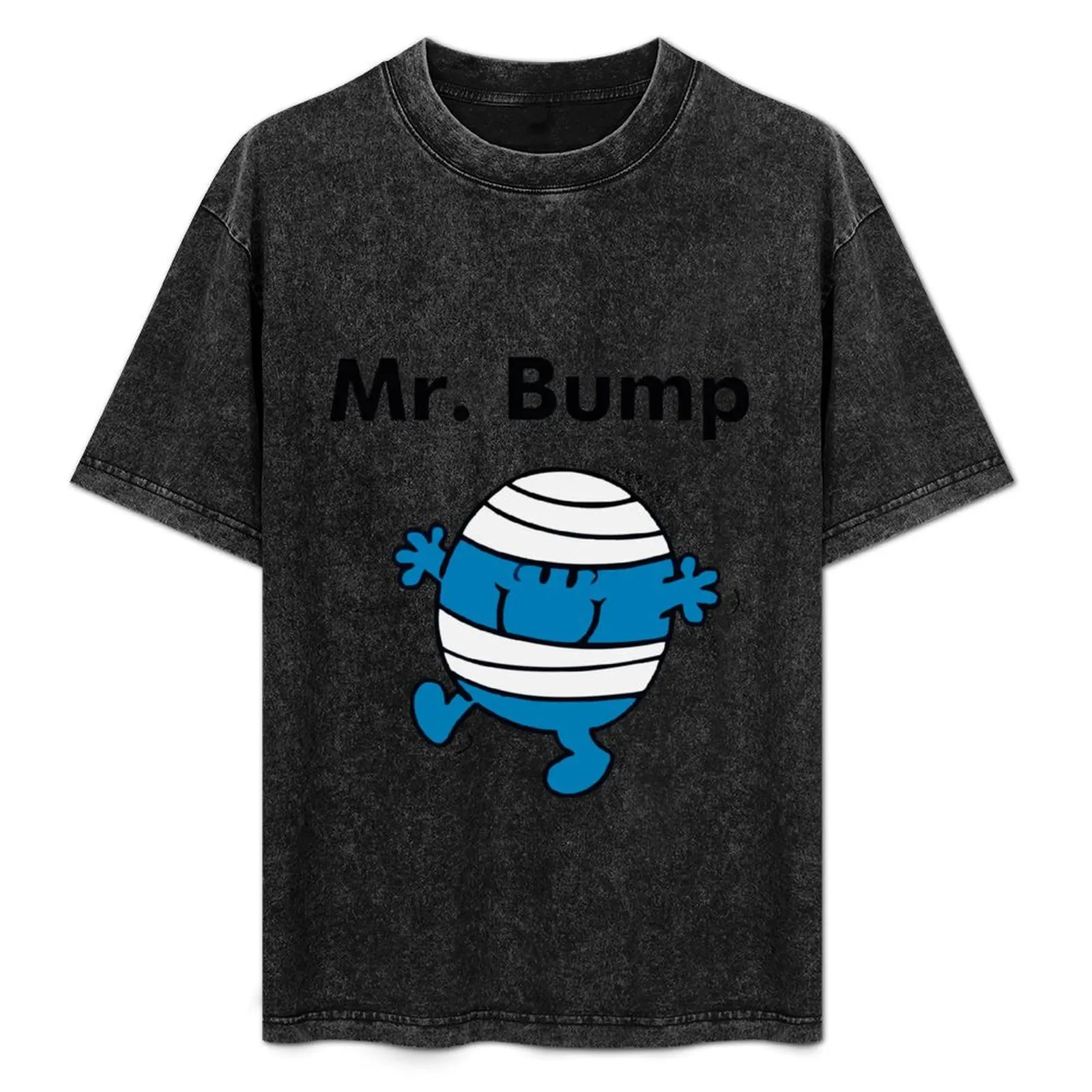 

Men Fashion Mr. Bump T-Shirt Breathable Workout Short Sleeve Top