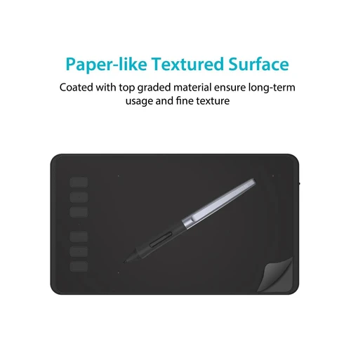 Imagen 2 del producto Tableta gráfica Huion H640P de 6x4 pulgadas con bolígrafo digital Presión de 8192 niveles 6 teclas exprés, compatible con Windows Mac Android