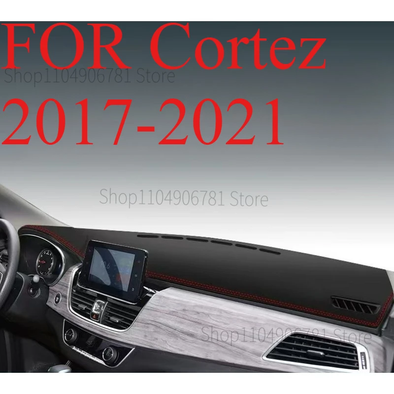 

FOR Cortez 2017-2021 Car Dash Mat Dashmat Dashboard Cover Sun Shade Dash Board Cover Carpet Accessories