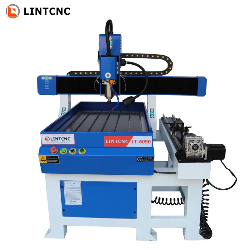 CNC Router Metal Engraving Machines DIY Mini CNC Kit 4 Axis 6040 6090 1212 For PVC PCB   Metal Aluminum Copper Wood Carving